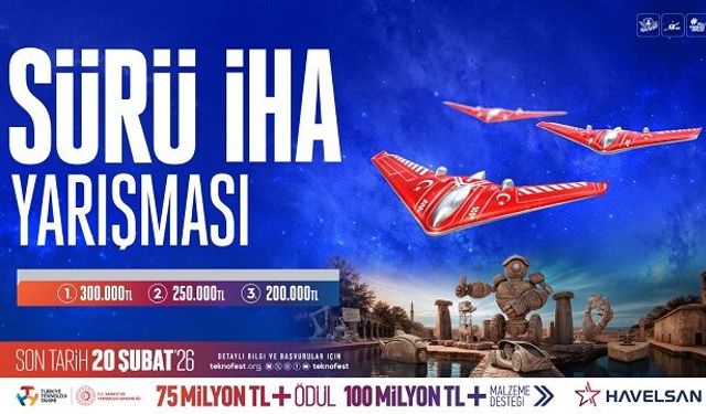 TEKNOFEST Sürü İHA Yarışması için başvurular başladı