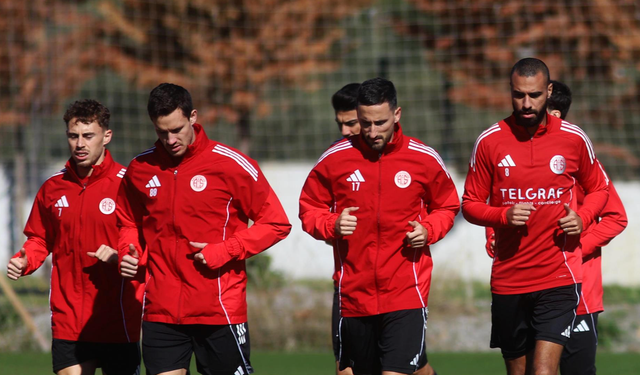 Antalyaspor, Fatih Karagümrük maçı hazırlıklarını sürdürdü
