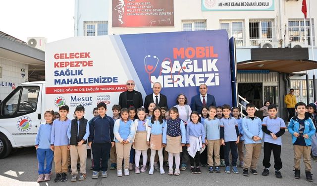 Kepez’de 32 bin öğrenciye göz taraması