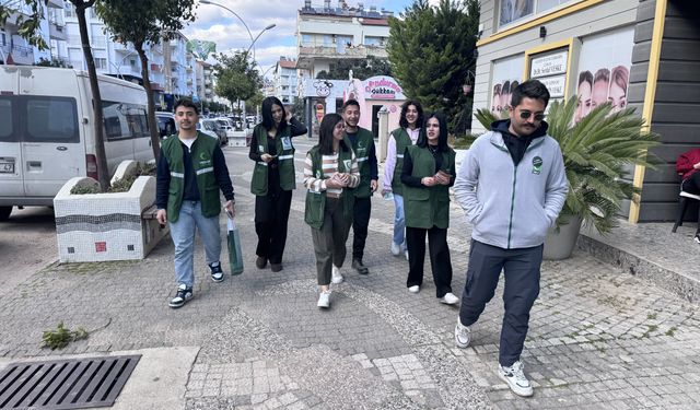 Manavgat’ta Yeşilay Haftası farkındalık çalışmaları