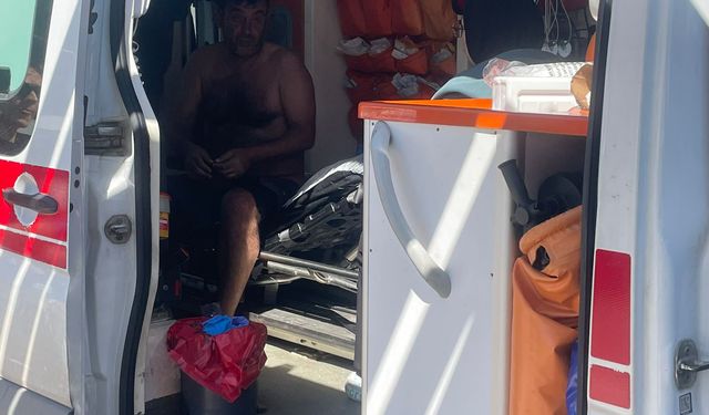 Antalya’da devrilen sup board sürücüsü 3 saatte kurtarıldı