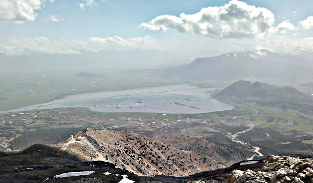 Elmalı’daki antik Karagöl yıllar sonra su tuttu