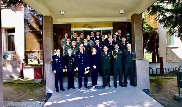 MSB heyeti Atatürk için Kuzey Makedonya’da