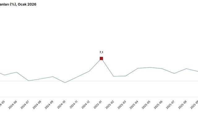 TÜİK: Hizmet üretimi ocakta yüzde 0,4 azaldı