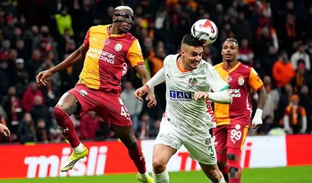 Alanyaspor-Galatasaray maçı ne zaman, saat kaçta ve hangi kanalda?