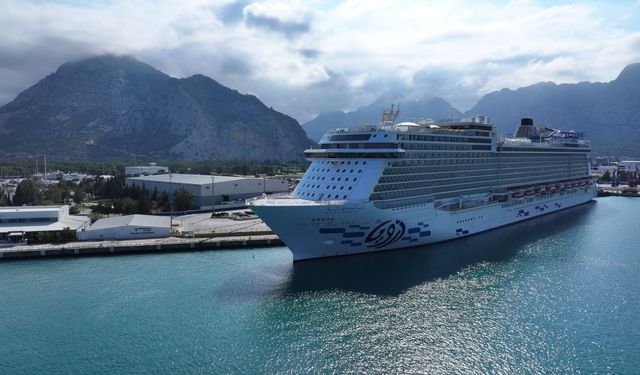 Antalya kruvaziyer turizminde yükselişe geçti