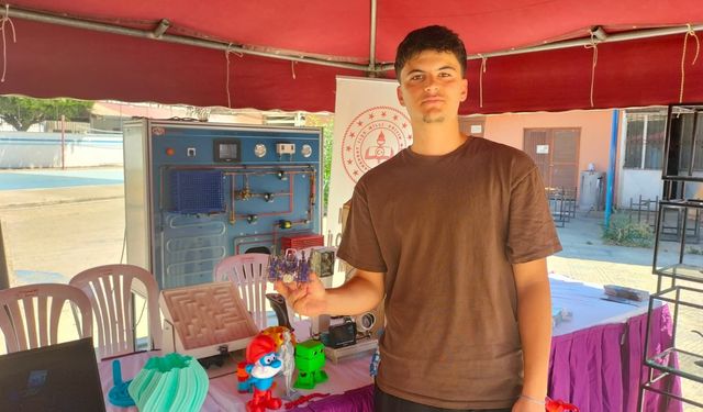 Manavgat’ta mesleki eğitim fuarı açıldı