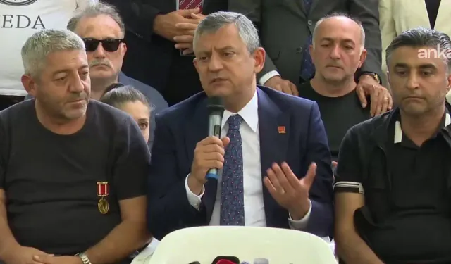 Özgür Özel’den şehit aileleri için çağrı