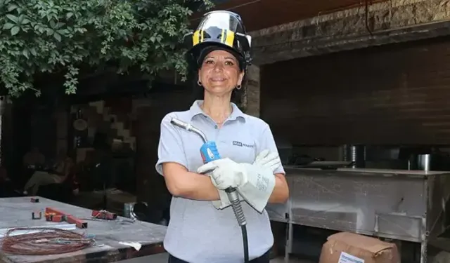 Yöneticiliği bırakıp kaynak ustası oldu