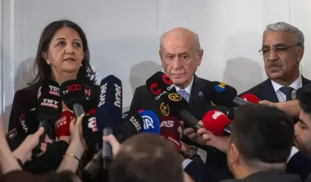 Bahçeli DEM Parti heyetiyle görüştü