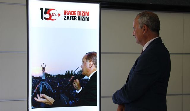 Antalya Havalimanı’nda 15 Temmuz sergisi açıldı
