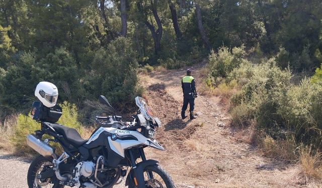 Antalya’da jandarmadan orman yangınına karşı sıkı denetim