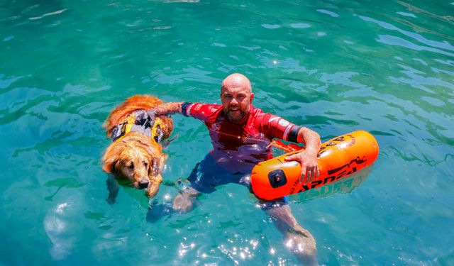 K9 köpeği Zeyna boğulma vakalarında görev yapıyor