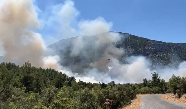 Akseki’deki orman yangını 18 saatte kontrol altına alındı