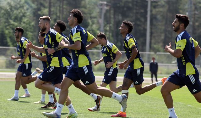 Fenerbahçe Topuk Yaylası kampını tamamladı