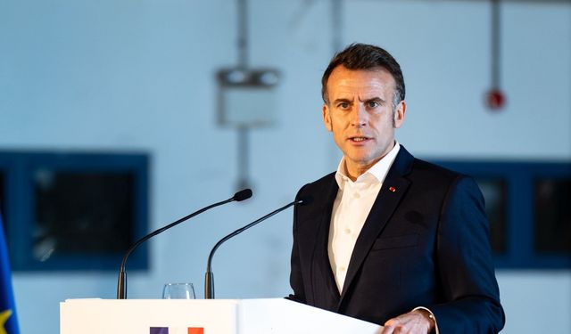 Macron’dan Türkiye’ye Türkçe: Teşekkürler Türkiye