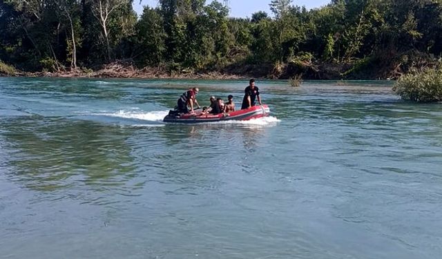 Manavgat Irmağı’nda 4 kişi kurtarıldı