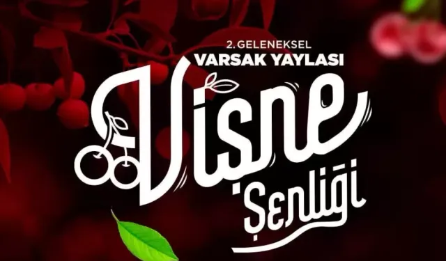 Korkuteli’nde Varsak Yaylası Vişne Şenliği yapıldı