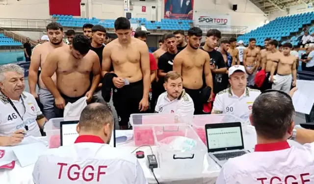 Kırkpınar’da 840 pehlivan er meydanı için kayıt yaptırdı