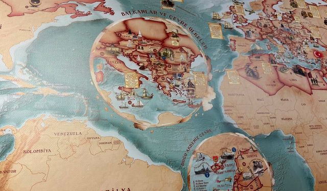 48 ülkedeki 172 Türk şehitliği tek haritada toplandı