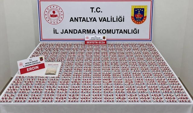 Antalya’da uyuşturucu operasyonunda 2 şüpheli yakalandı