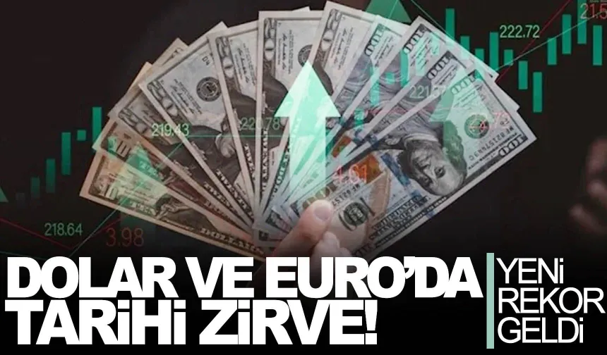 Son Dakika: Euro'da Tarihi Zirve Göründü!
