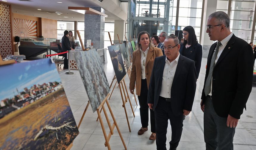 Antalya'da "Küresel İklim Değişikliği Fotoğraf Sergisi" Düzenlendi