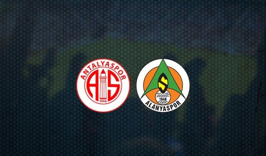 Antalya Derbisinde Heyecan Dorukta: Antalyaspor ve Alanyaspor Karşı Karşıya