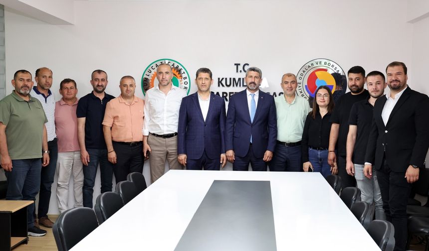 AK Parti heyetinden KUTBO'ya ziyaret