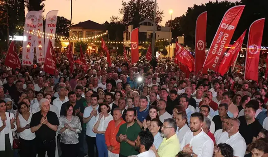 CHP’den Antalya’da ‘İradeye Sahip Çık’ mitingi