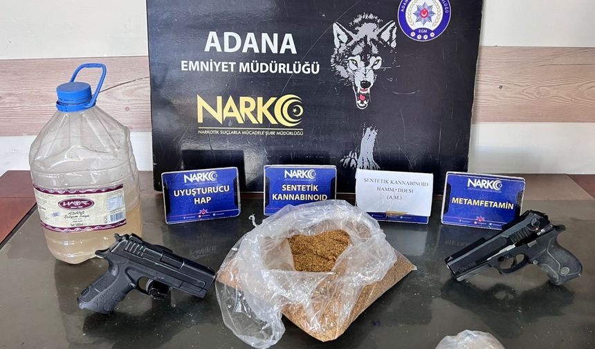 Adana’da uyuşturucu operasyonunda 7 kişi tutuklandı