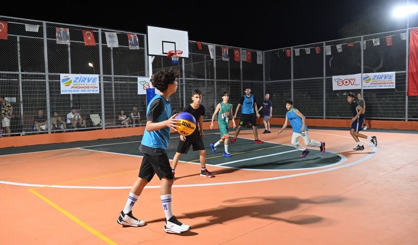 Kumluca’da 3x3 Sokak Basketbolu heyecanı başladı