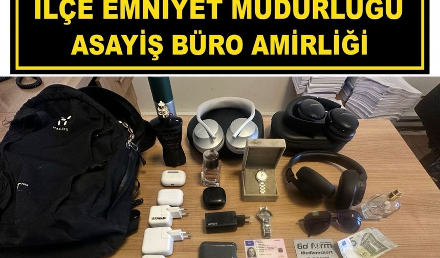 Serik’te hırsızlık yapan zanlı tutuklandı