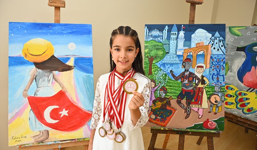 Fatıma Erva Eren: Mandallı sergiden uluslararası madalyaya