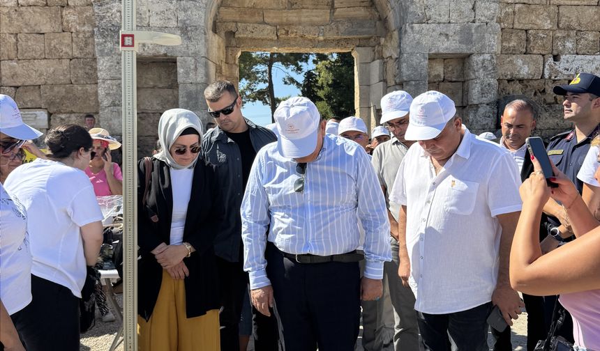 Antalya’da Perge Antik Kenti’nde sağlıklı yaşam etkinliği
