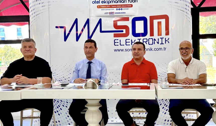 Antalya’da SYT Otel Ekipmanları Fuarı 5-7 Kasım’da