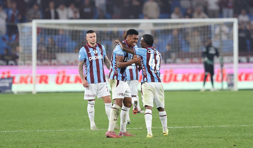 Trabzonspor evinde Eyüpspor'u 2-0 yendi