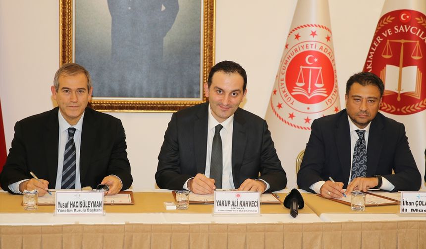 Antalya’da hükümlüler için eğitim ve istihdam protokolü