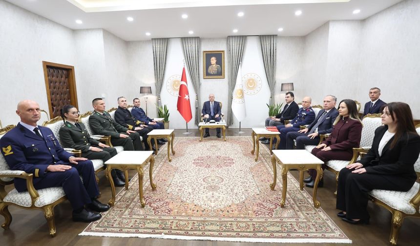 Bakan Güler, Öğretmenler Günü’nde personeli kabul etti