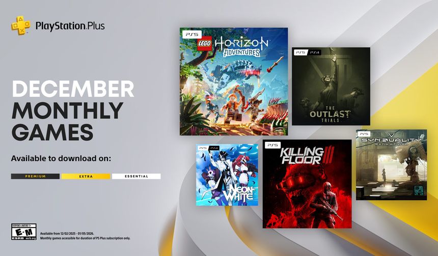 PlayStation Plus Aralık oyunları açıklandı!