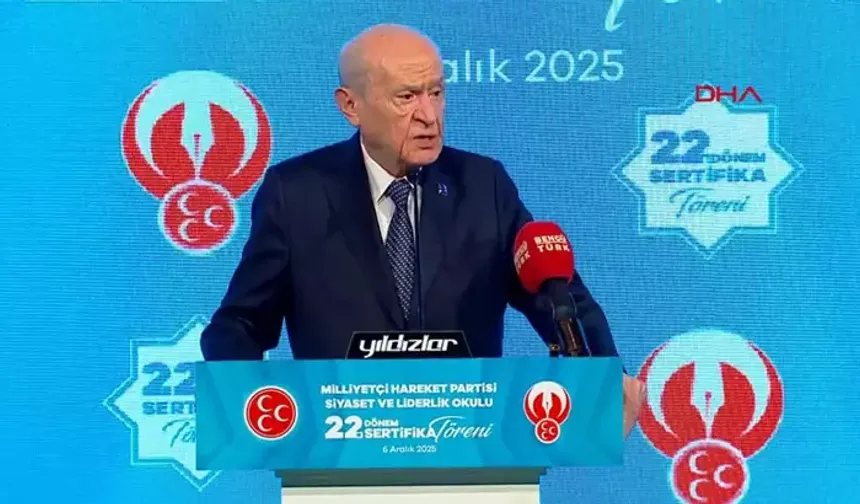 Bahçeli: PKK'nın kurucu önderliğinin mesajları makuldür