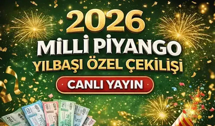 Milli Piyango yılbaşı çekilişi 2026 canlı izle