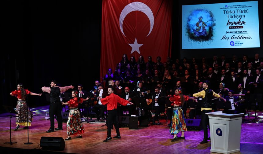 Antalya’da “Türkü Türkü Türkiyem Hemdem” konseri