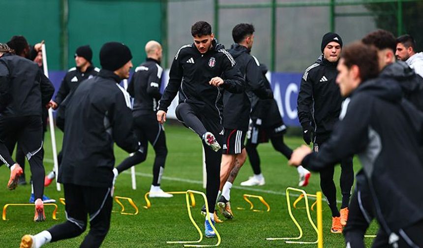 Beşiktaş, Eyüpspor maçı hazırlıklarını sürdürdü
