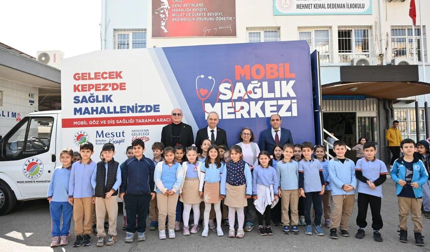 Kepez’de 32 bin öğrenciye göz taraması