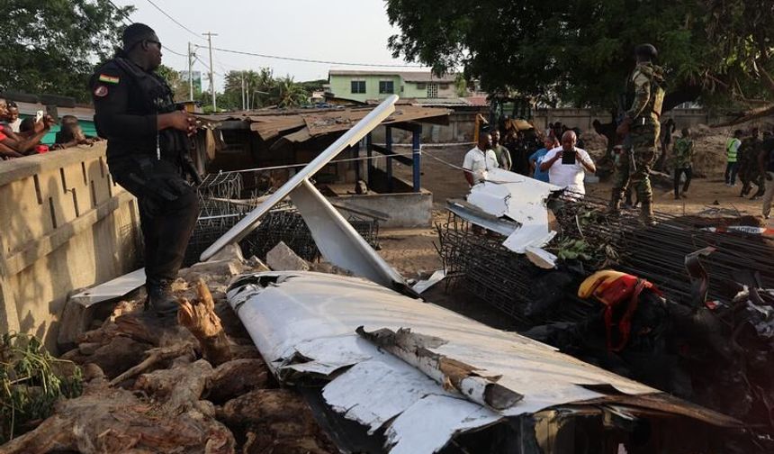 Gana’da küçük uçak kazası: 2 ölü