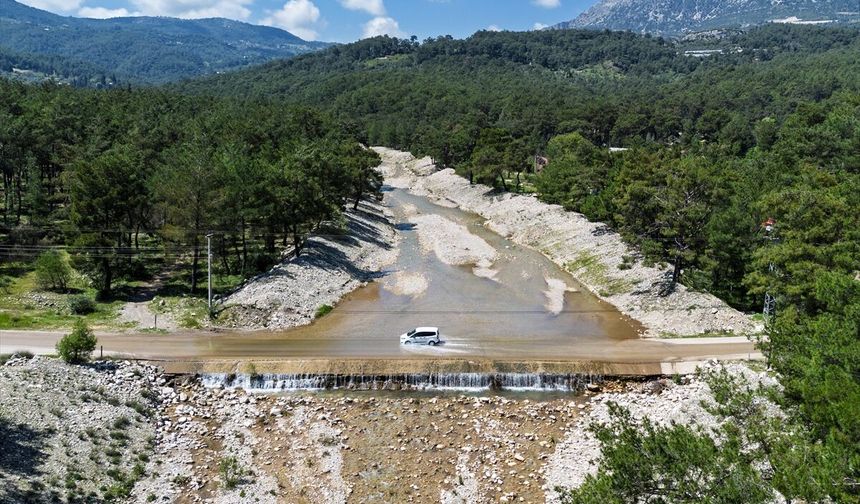 Olimpos Deresi’nde su akışı uzadı: Hazirana kadar sürmesi bekleniyor