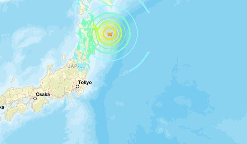 Japonya’da 7.4 büyüklüğünde deprem ve tsunami uyarısı