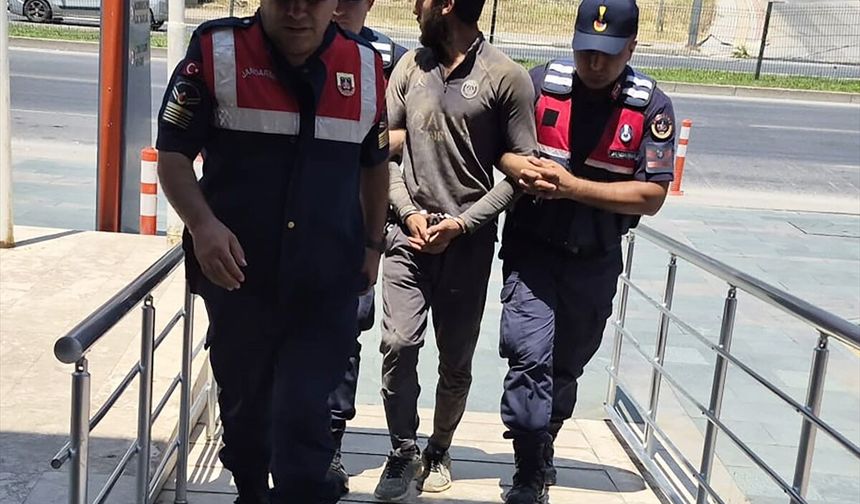 Cezaevi firarisi hükümlü inşaatta çalışırken yakalandı