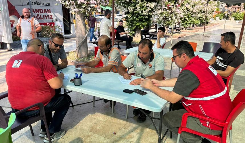 Kumluca’da iki haftalık kan bağışı kampanyası başladı